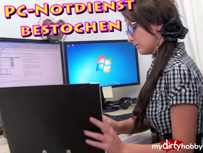 Vom PC-Notdienst bestochen (Rollenspiel)