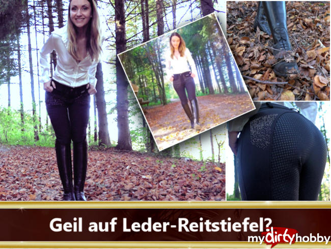 Wichsanleitung in Leder-Reitstiefel!